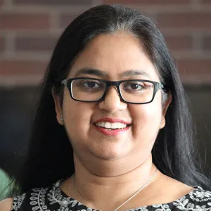 Head and shoulders photo of Aditi Mukherji.