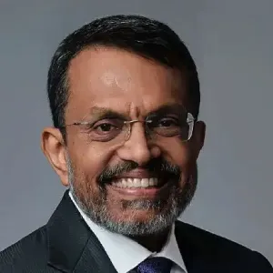 Head and shoulders photo of Ravi Menon.