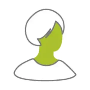 Head and shoulders illustration.