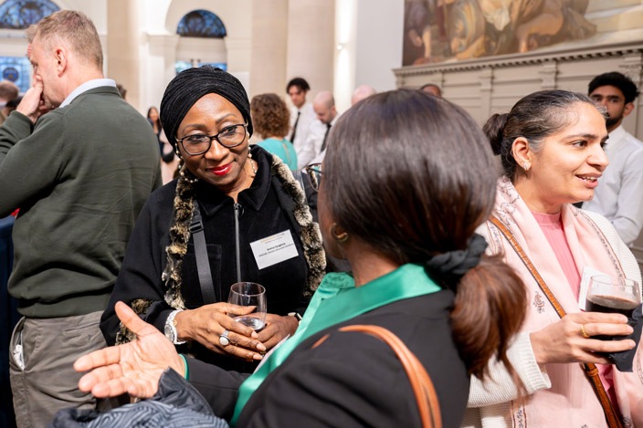 Networking at IIED events
