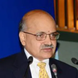 Head and shoulders photo of BVR Subrahmanyam.